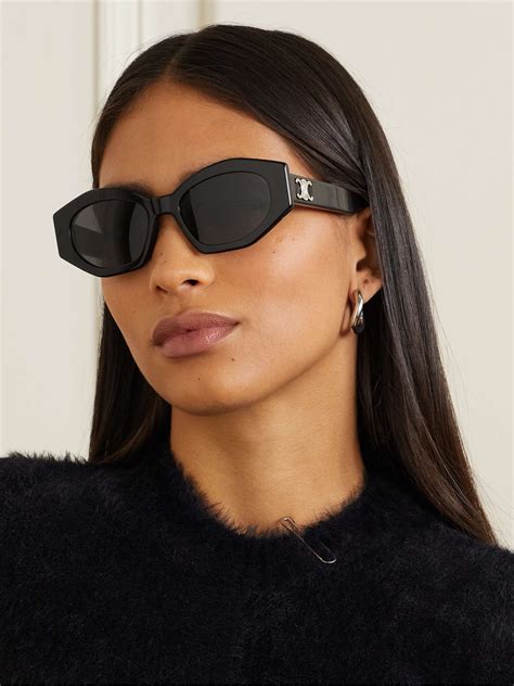 celine cat eye optical glasses|celine 54mm cat eye sunglasses.